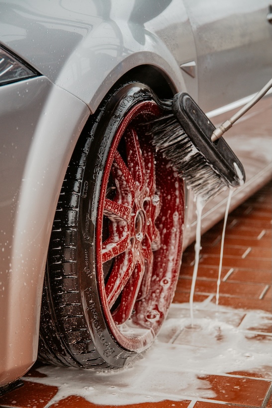 Car detailing before and after in Las Vegas